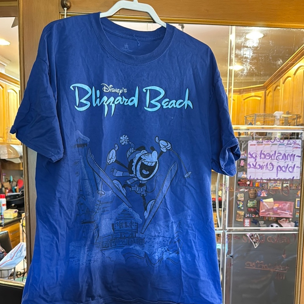 Disney Blizzard Beach Vibrant Blue Tee​